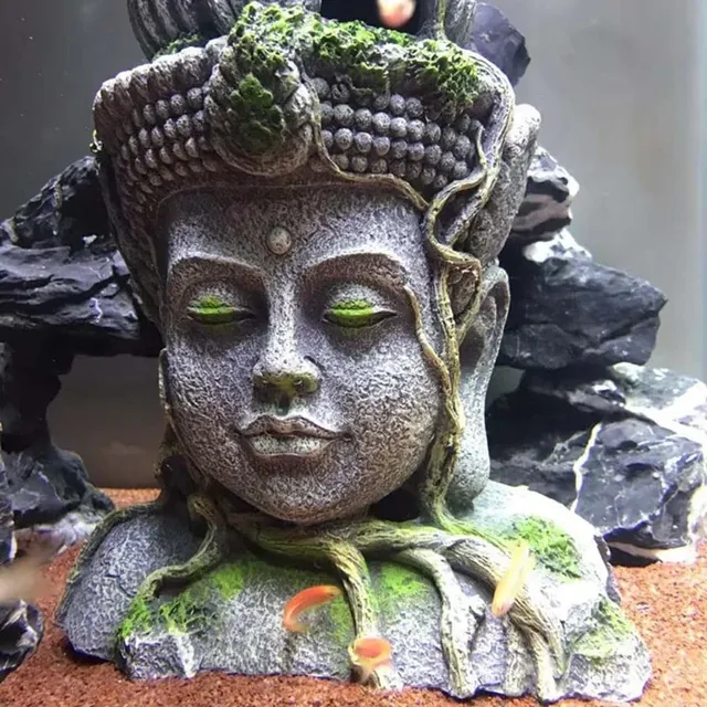 Statue poisson Guanyin Bodhisattva résine ornement… – vue 6