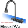 Mitigeur cuisine cygne inox brossé douchette extractible… – vue 6