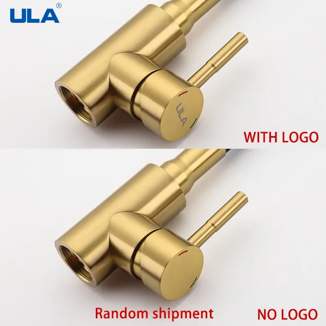 ULA robinet de cuisine en or – vue 5