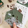 Autocollant 3D bricolage scène de cabine… – vue 4