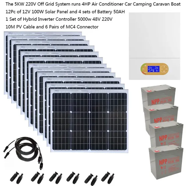 Kit de panneaux solaires