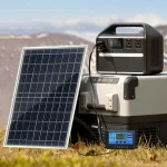 Le panneau solaire en silicium polycristallin de 10 W comprend un panneau solaire et un kit de contrôleur de charge solaire pour les voitures de camping et de voyage