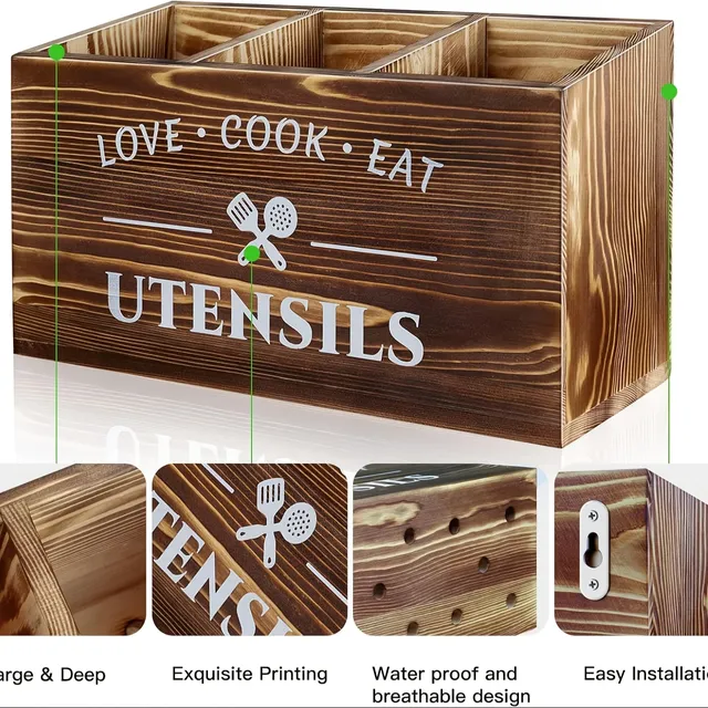 Organisateur cuisine compartiments grille boîte… – vue 3