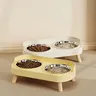 Ensemble de bols doubles pour chat – vue 2