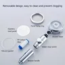 Pommeau douche main haute pression réglable trois modes… – vue 3