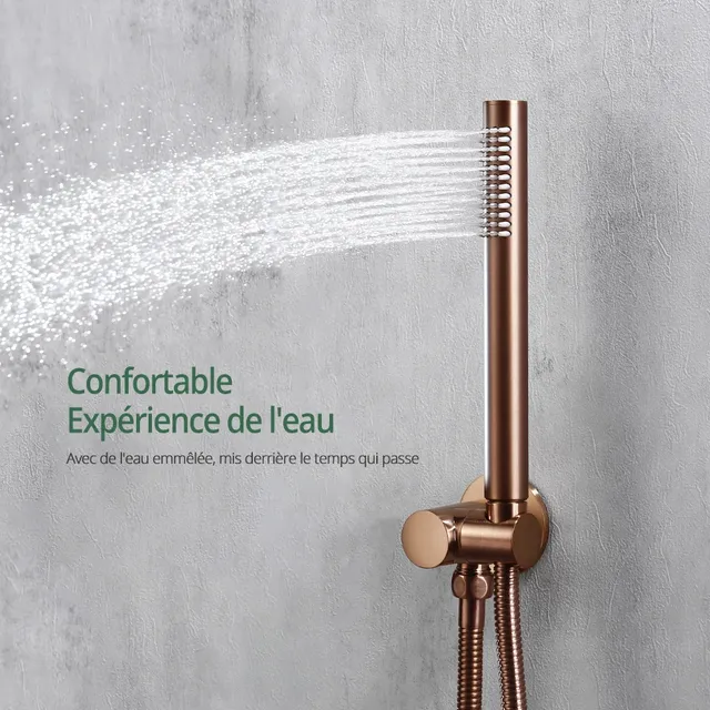 Système de douche de salle de bains – vue 3