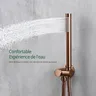 Système de douche de salle de bains – vue 3