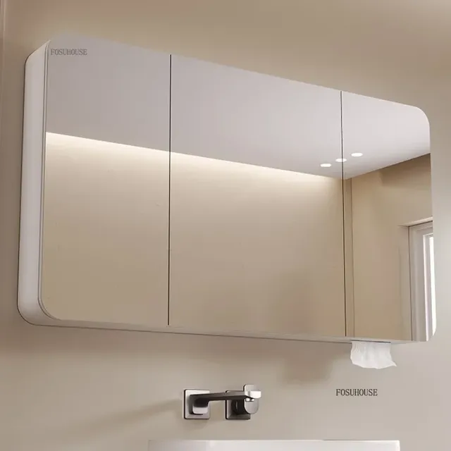 Armoire à miroir de salle de bains intelligente moderne… – vue 3