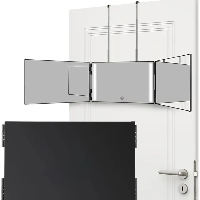 Miroir LED à trois volets – vue 4