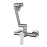 Robinet de lavabo pliable en acier inoxydable – vue 2