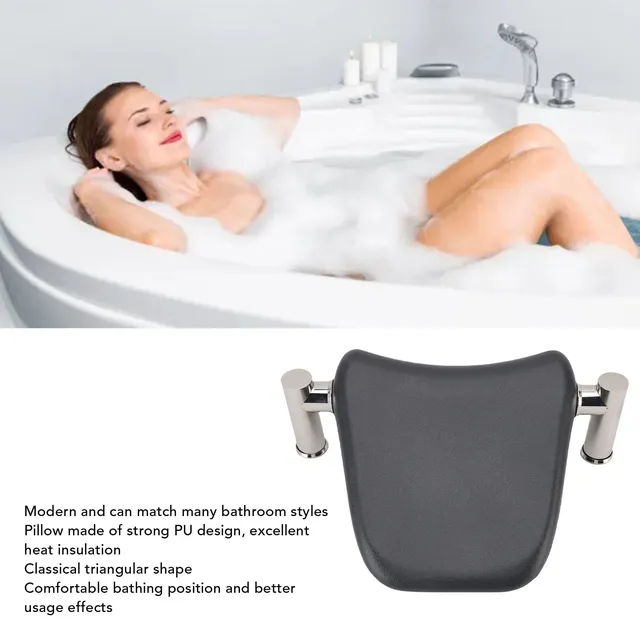 Oreiller de baignoire étanche à l'eau pour baignoire SPA – vue 3