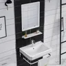 Lavabo à support en acier inoxydable – vue 3