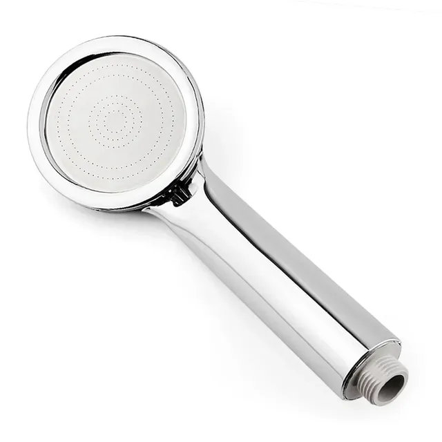 Pommeau douche main ABS chromé miroir manche cylindrique… – vue 4