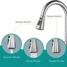 Mitigeur cuisine inox brossé col cygne bec haut… – vue 5