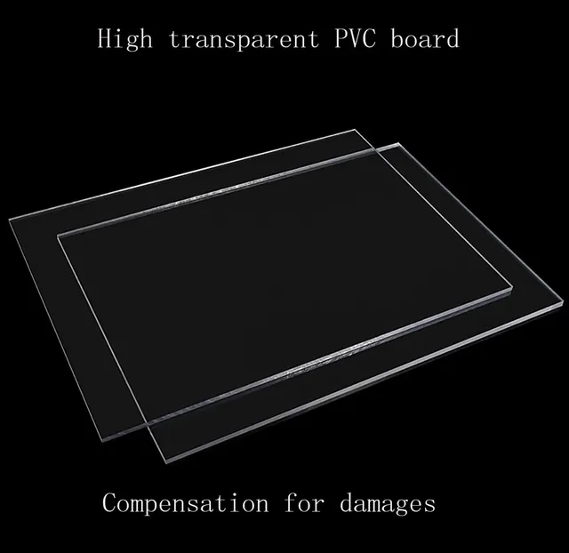 Panneau PVC Transparent Rigide Brillant Epaisseur 2mm…