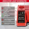 Chargeur voiture Milwaukee 12V 18V lithium ion nomade… – vue 3