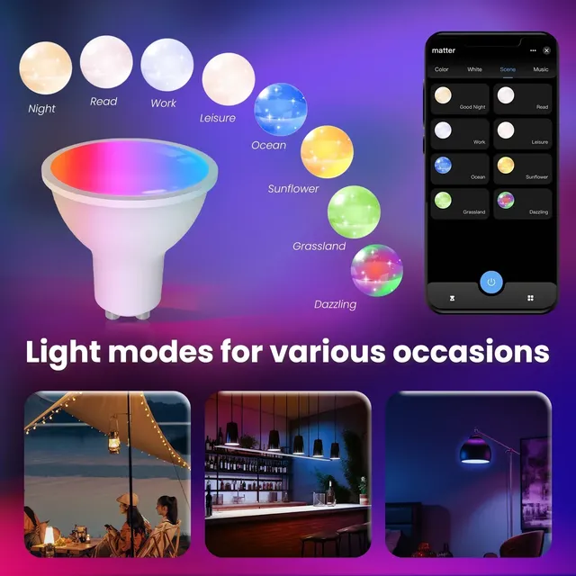 TNCE Tuya E27 E14 GU10 ampoule WIFI Zigbee – vue 6
