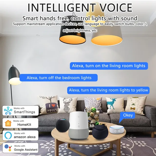 Ampoules intelligentes avec Wi-Fi – vue 5