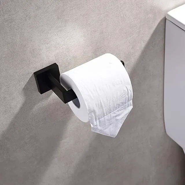 Porte papier toilette mural acier inoxydable bronze… – vue 2