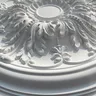 Rosace plafond ronde baroque acanthe volutes relief… – vue 6