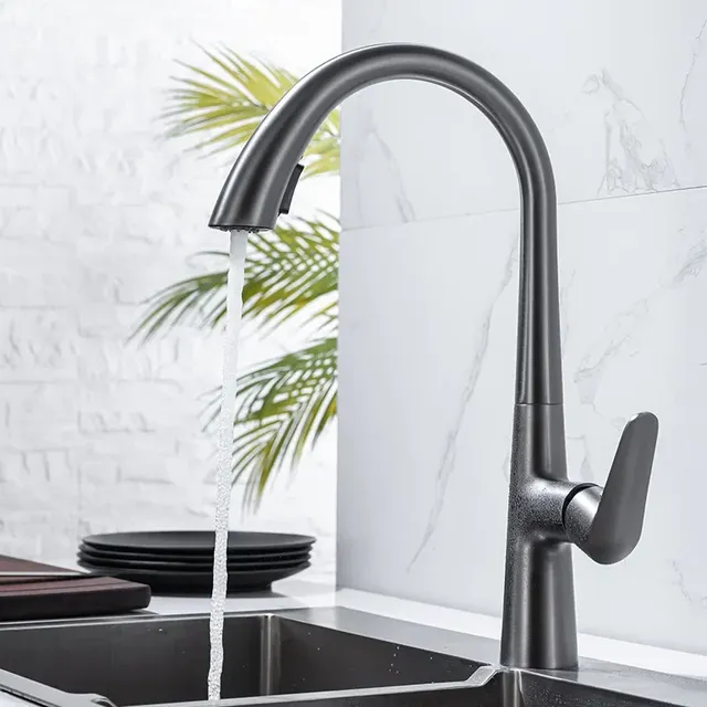 Robinet nervuré pour évier de cuisine – vue 6