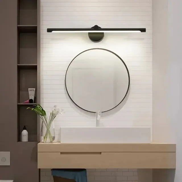 Applique Murale LED Articulée Tubulaire Noir Mat Doré… – vue 5