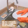 Tapis de robinet d'évier de cuisine en Silicone – vue 4