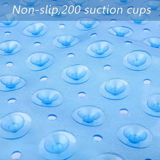 Tapis de baignoire antidérapant Extra Long en PVC – vue 4