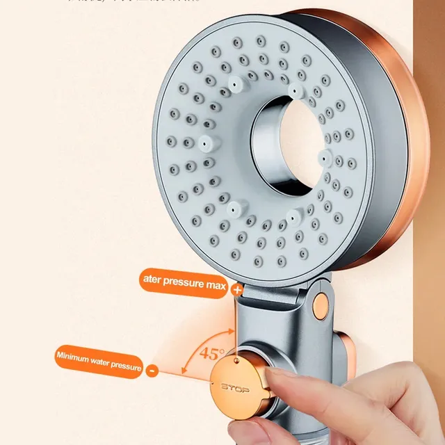 Pommeau de douche double face unique pour salle de bain – vue 4