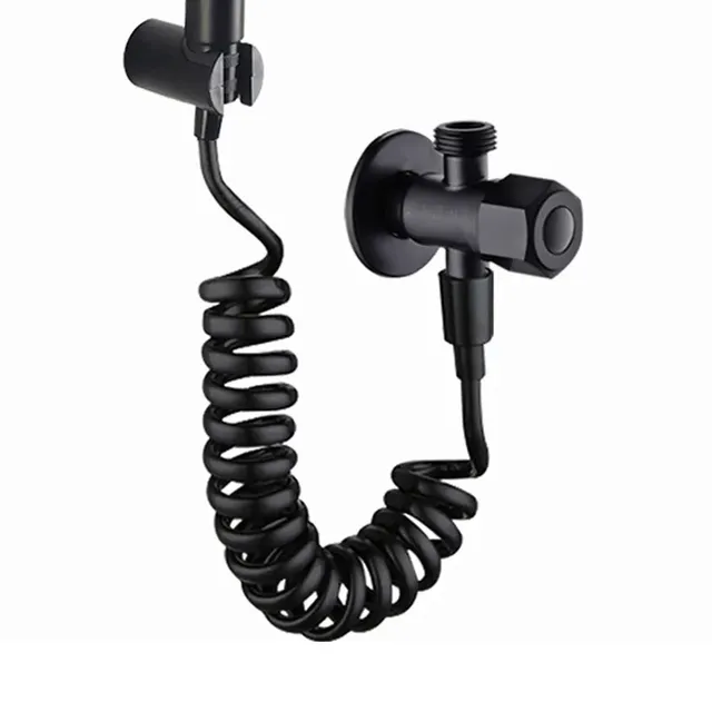 Tuyau de douche télescopique tuyau à ressort en spirale… – vue 2