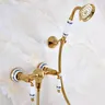 Robinet de baignoire mural avec douche de remplissage de… – vue 3