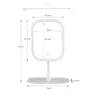 Miroir de vanité de bureau 3 couleurs lumière variable… – vue 6