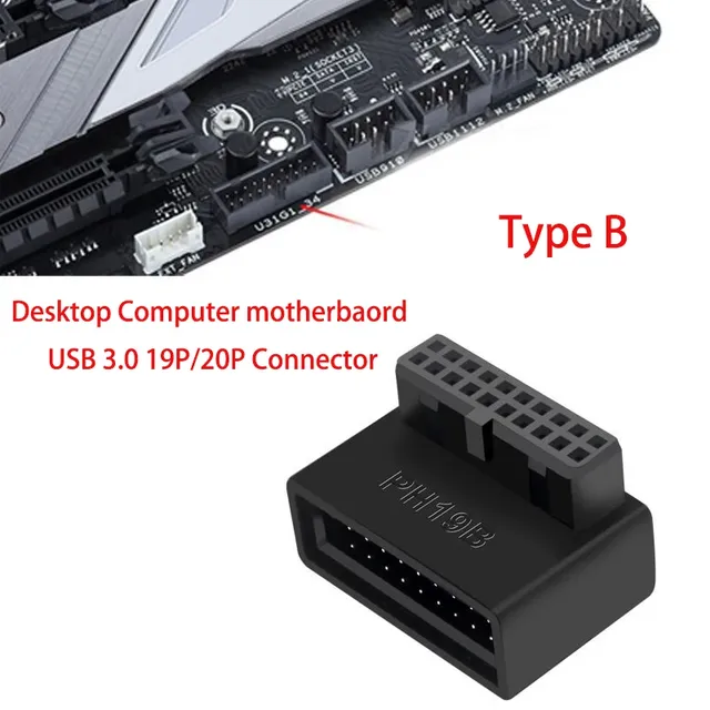 Adaptateur d'en-tête de carte mère d'ordinateur – vue 5
