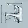 Robinet mitigeur d'eau chaude et froide en acier… – vue 3
