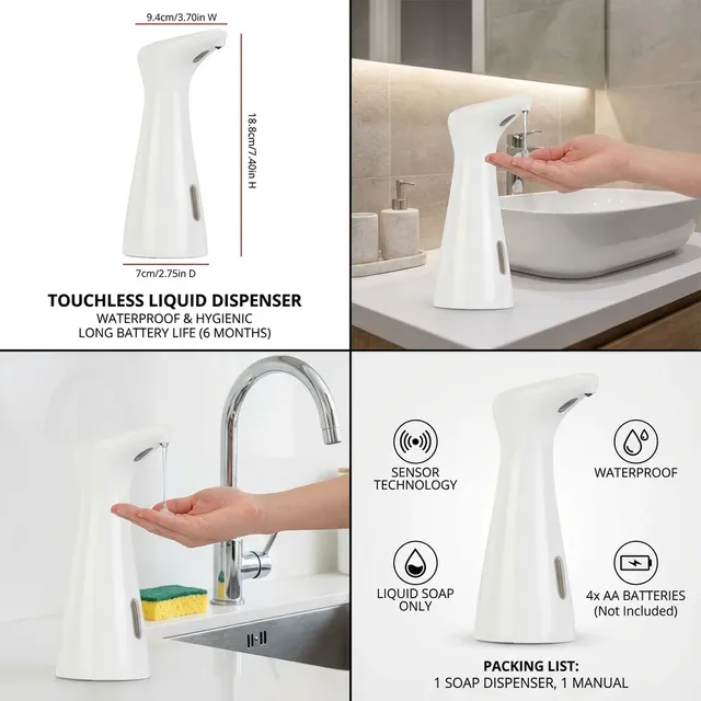 Distributeur automatique de savon pour les mains à capteur – vue 4
