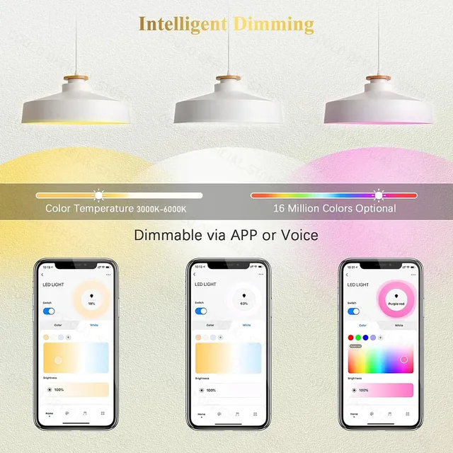 Ewelink-Ampoule LED intelligente WiFi Zigbee – vue 2