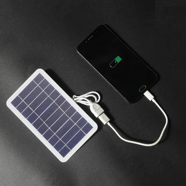 Panneau Solaire Portatif avec Sortie USB Chargeur de… – vue 2