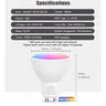 Ampoule Led GU10 Zigbee/Wifi RGB CW WW – vue 2