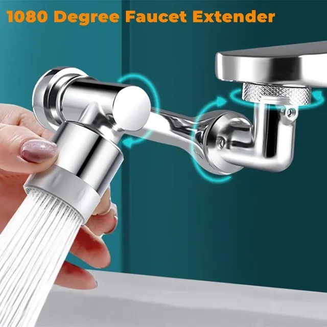 1080 ° Extension de robinet d'évier de cuisine Flexible – vue 5