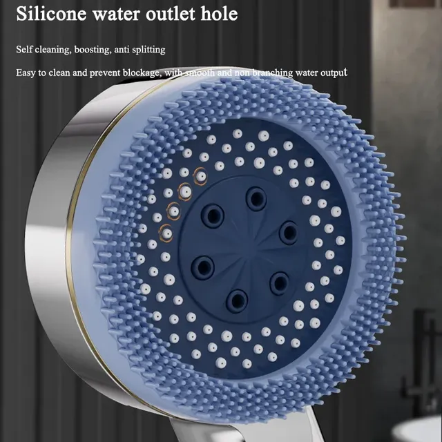 Pommeau de douche multifonctionnel filtré suralimenté – vue 5