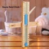 Sablier sauna minuterie quinze minutes graduations bois… – vue 2