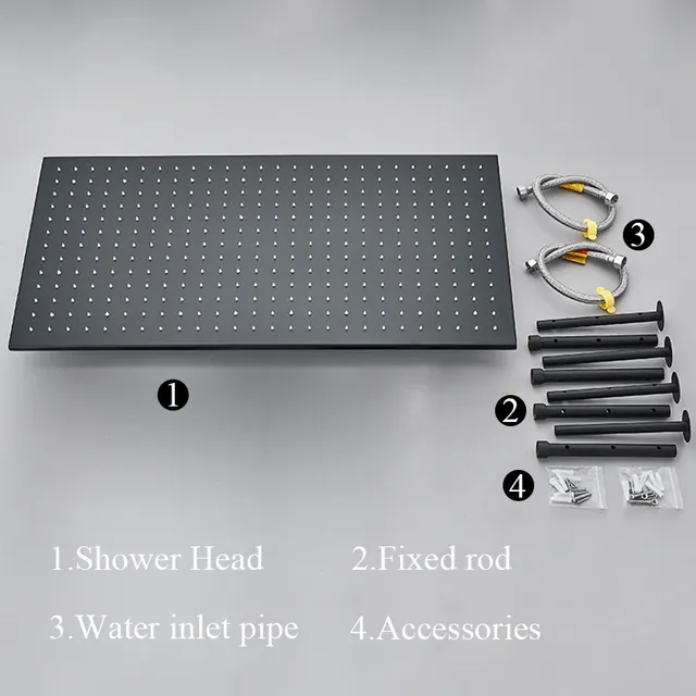 Pommeau de douche chaud et froid à LED – vue 6