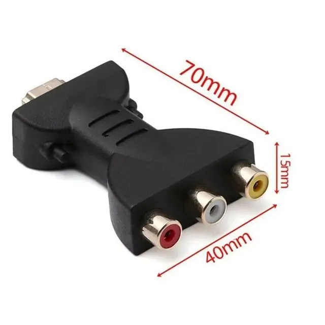 Câble adaptateur HD HDMI vers AV – vue 6
