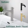 Robinet bassin monocommande haut bec courbé corps… – vue 2
