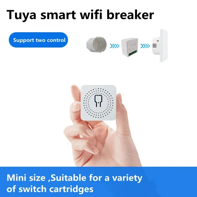 16A WiFi commutateur intelligent bricolage sans fil Tuya… – vue 3