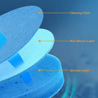 Brosse de toilette hygiénique jetable