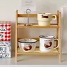 Étagère de rangement en bois pour cuisine – vue 5