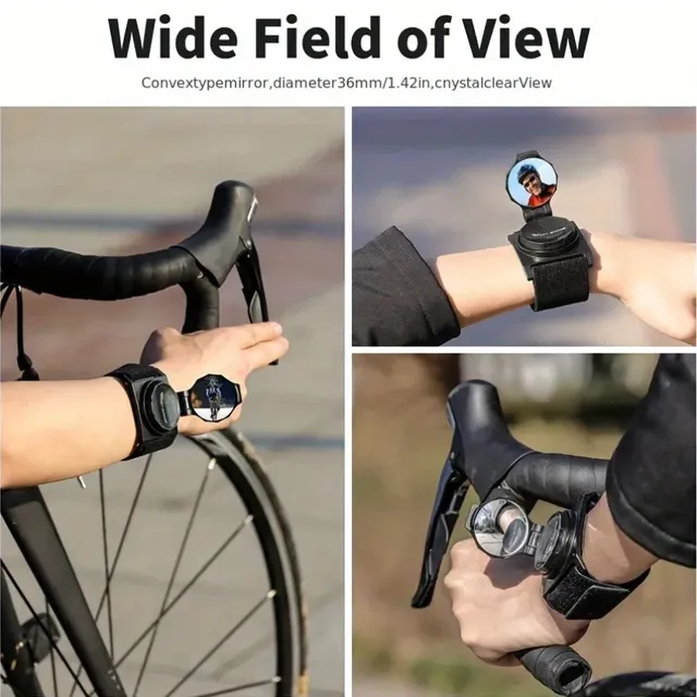 Miroir de vélo convexe rotatif à 360 degrés – vue 3