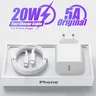 Chargeur PD 20W Charge rapide USB C chargeur pour iPhone… – vue 1