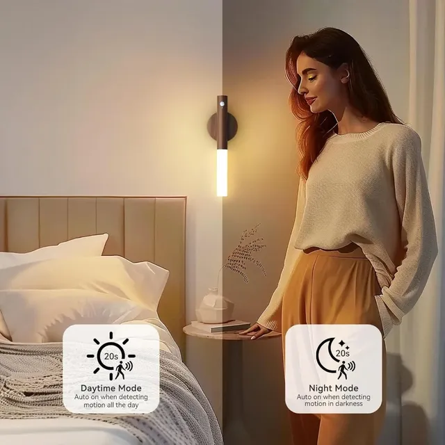 LED veilleuse USB charge intelligente Induction humaine… – vue 5